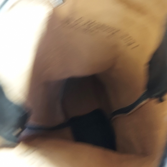 Boulet Black White Leather Glitter Overlays Pointed Toe Western Boots Women's - Picture 12 of 16